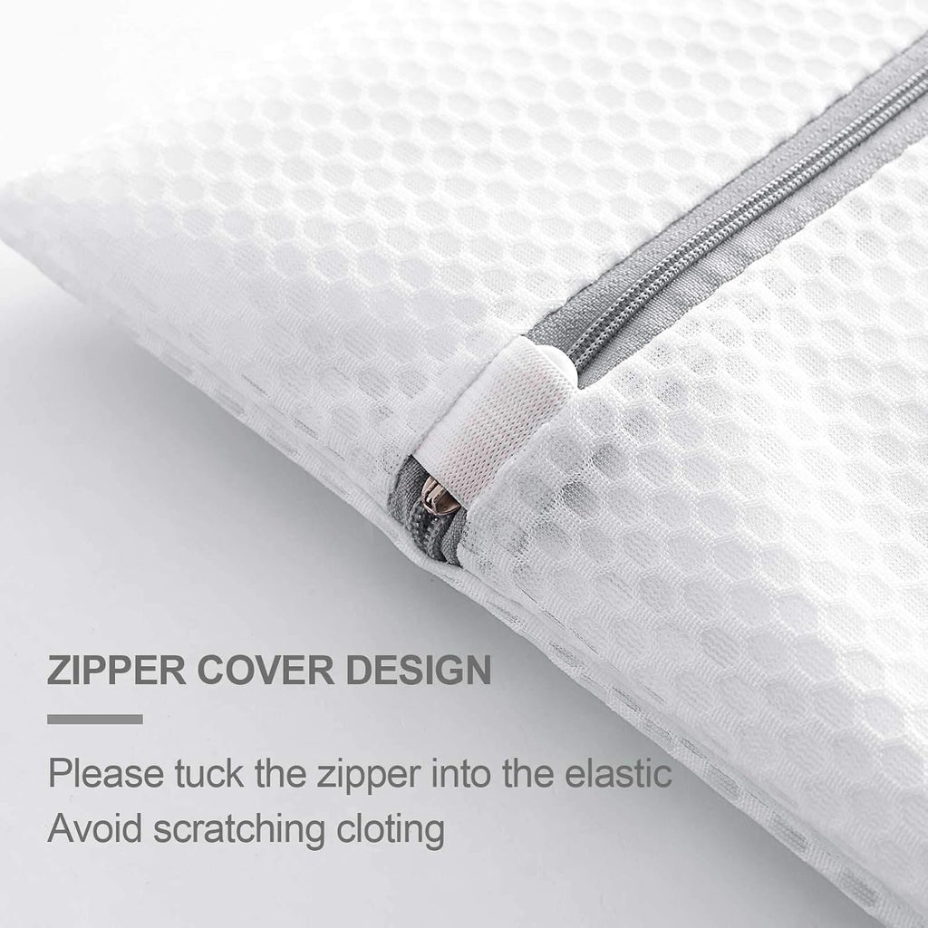 2 XX-Large Honeycomb Delicates Bags for Washing Machine, 24 x 24 Inches lingerie bags for Laundry, Travel Storage