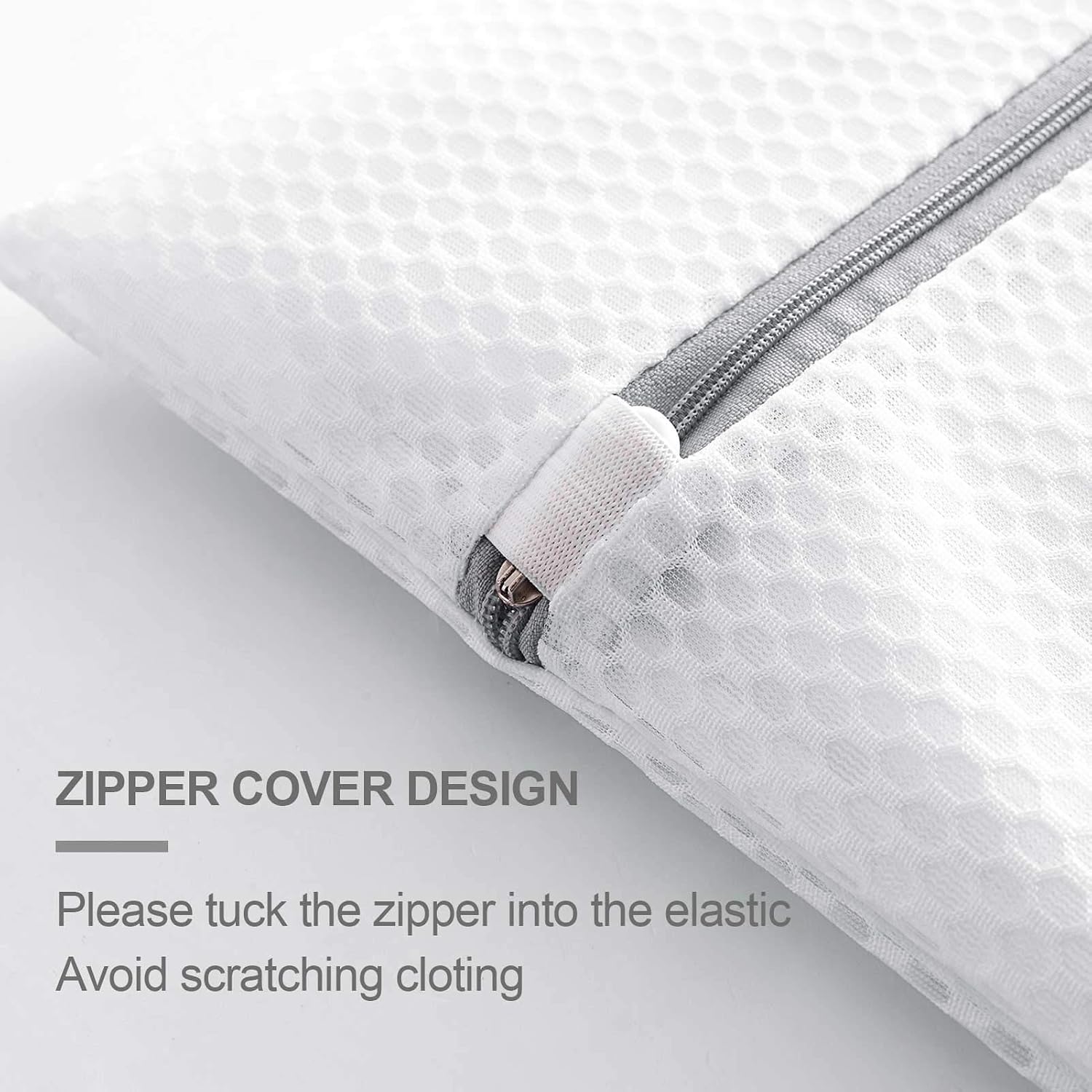 2 XX-Large Honeycomb Delicates Bags for Washing Machine, 24 x 24 Inches lingerie bags for Laundry, Travel Storage