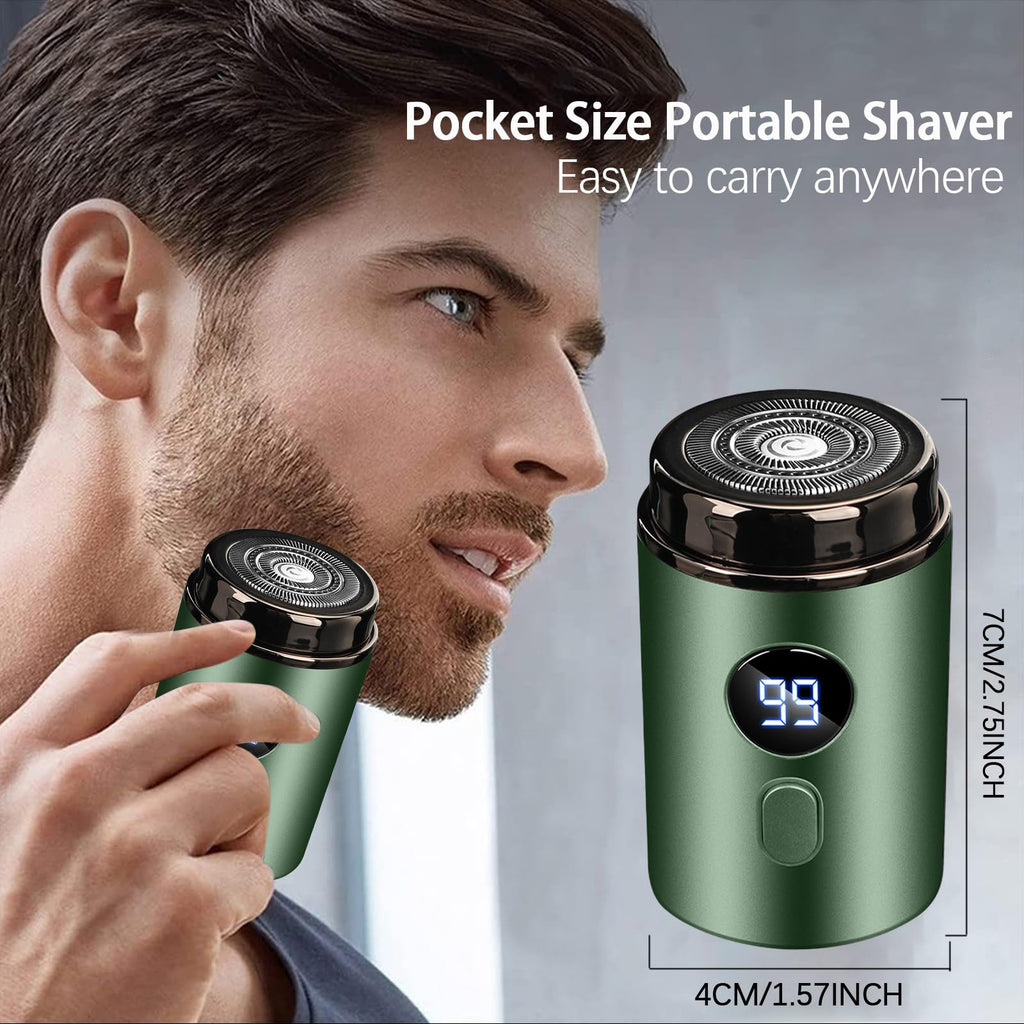 Mini Portable Electric Shaver, 2025 New Upgrade Electric Shavers for Men