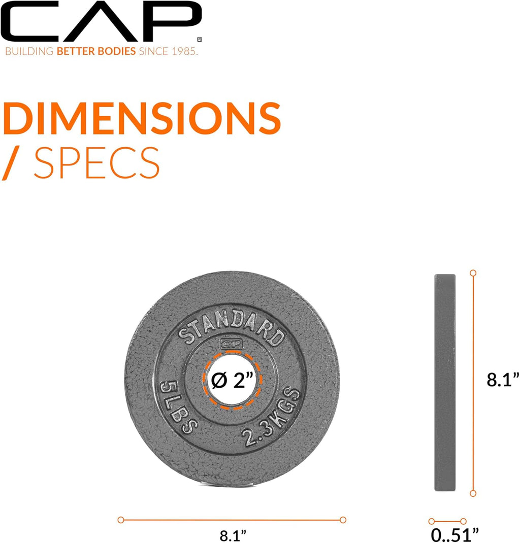 Barbell 2-Inch Olympic Weight Plate | Multiple Options