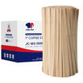 1000 Count Wood Coffee Stirrers 7 inch