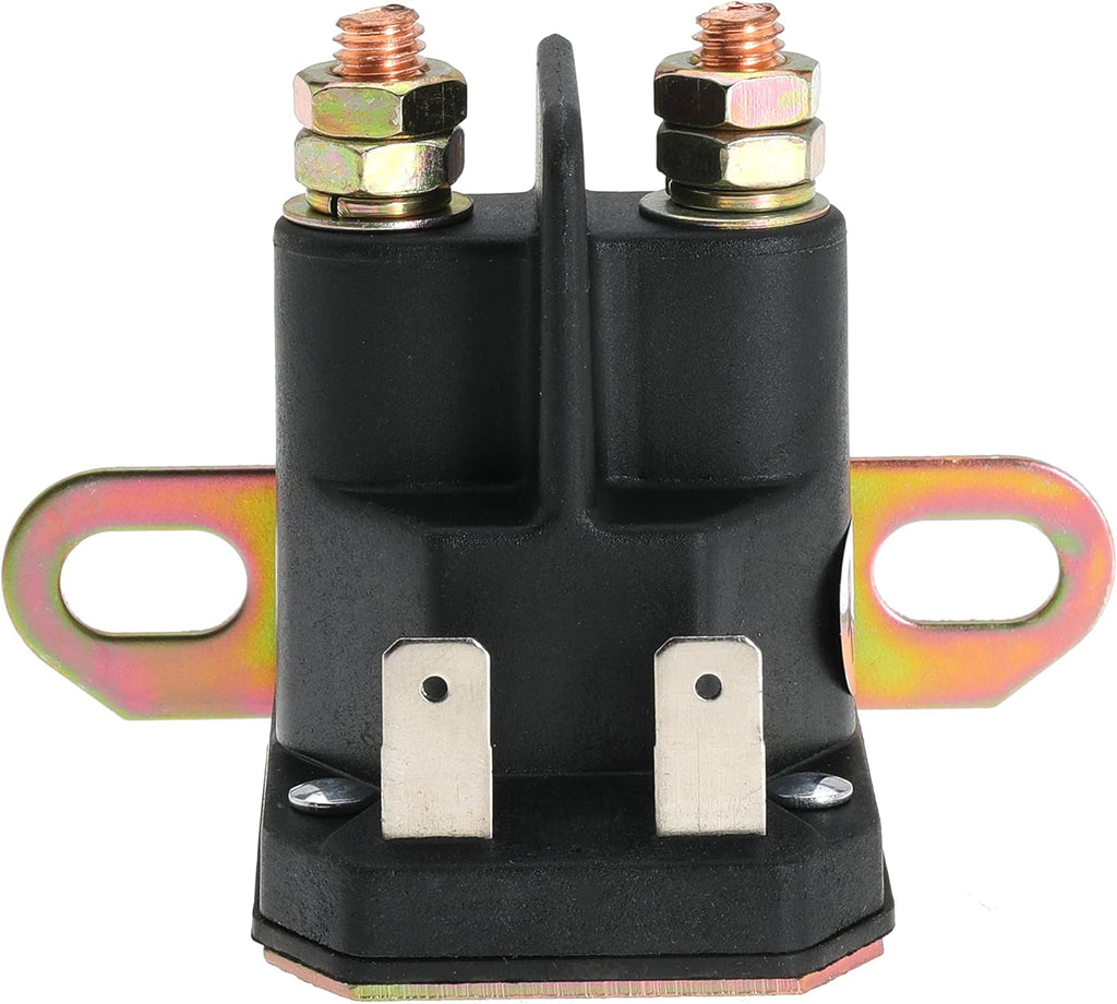 12V Starter Solenoid for Cub Cadet LT1042 LT1045 LT1046 LTX1050 MTX1050 for John Deere LA105 LA110 LA115 LA120 LA125 LA135 D110 D120 D125 D130 Lawn Mower Tractor Replace 725-04439 AM138068 435-151