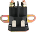 12V Starter Solenoid for Cub Cadet LT1042 LT1045 LT1046 LTX1050 MTX1050 for John Deere LA105 LA110 LA115 LA120 LA125 LA135 D110 D120 D125 D130 Lawn Mower Tractor Replace 725-04439 AM138068 435-151