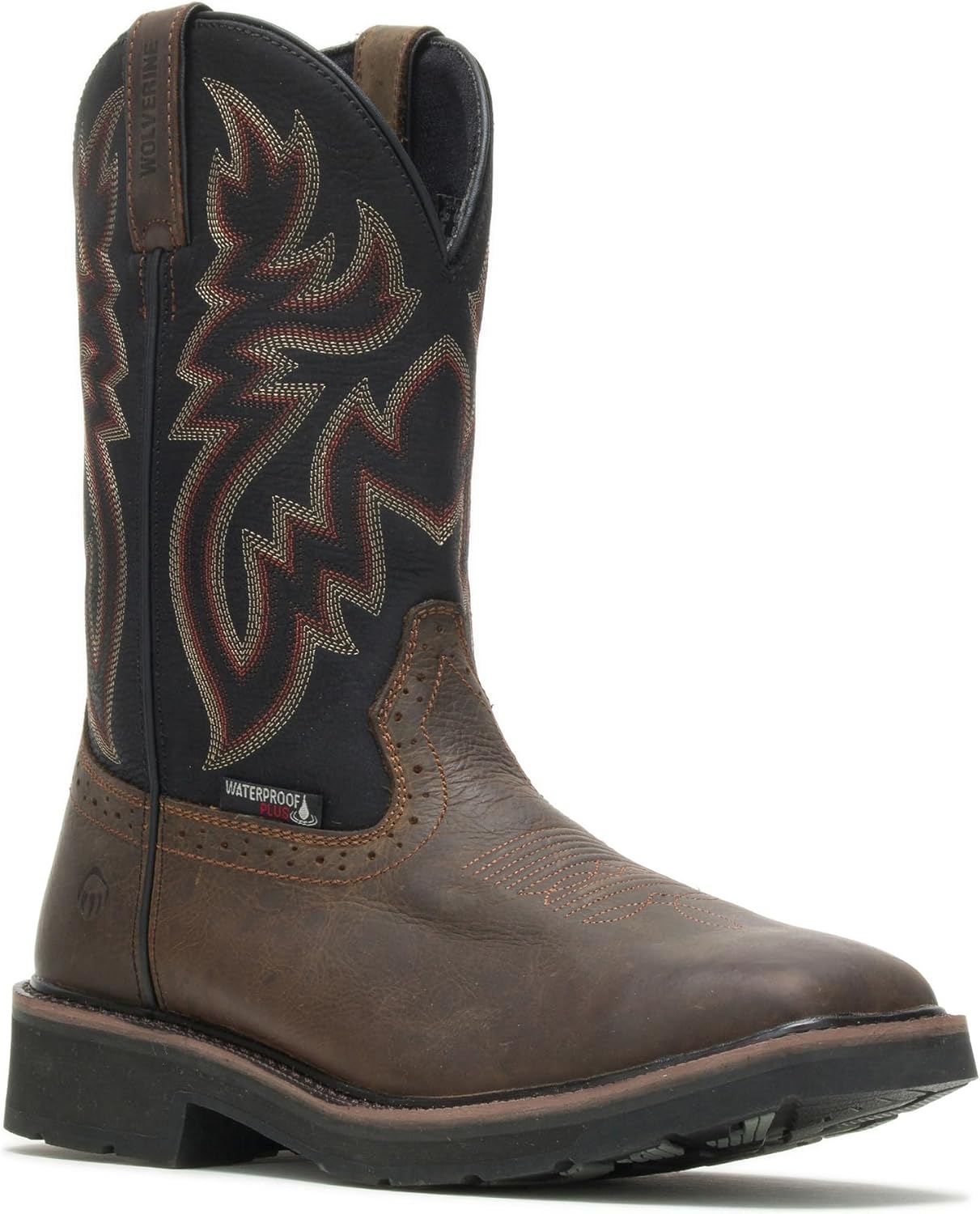 Men's Rancher Waterproof Steeltoe Square Toe 10in Wellington Work Boot