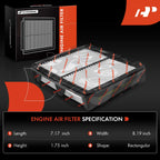 A-Premium Engine Air Filter Compatible with Infiniti