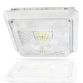 LED Parking Garage Canopy Light, 30/40/55W Selectable, 3CCT, 0-10V Dimmable
