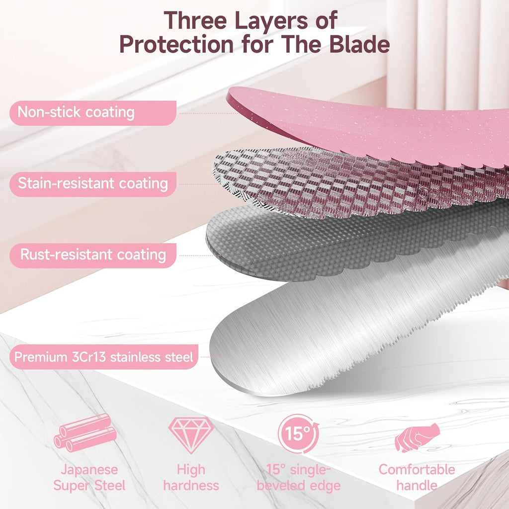 Bread Knife for Homemade Bread, World's 1st Double Serrated Knife