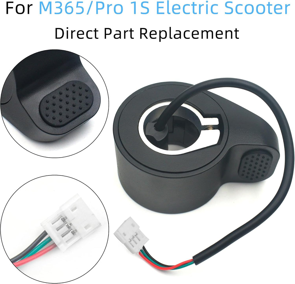 Thumb Throttle Replacement for Xiaomi M365/Pro 1S, Male Connector