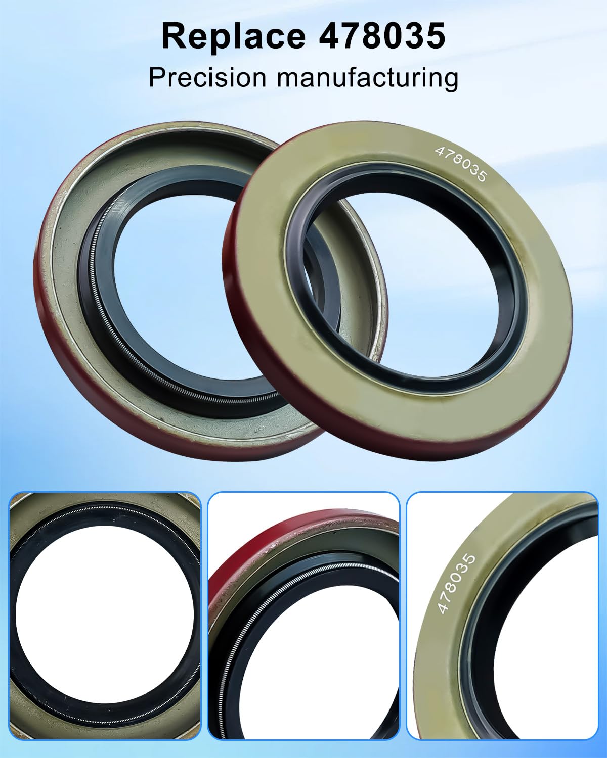 478035 Outer Frame Iron Shell Cycloid Motor Oil Seal Fit for Parker Motors