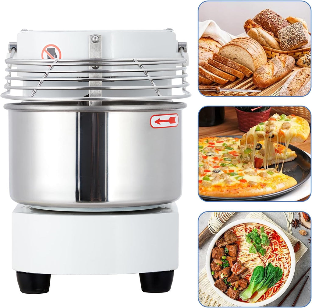 10.5Qt Commercial Food Mixer, Touch Screen, 650W, Dual Rotating