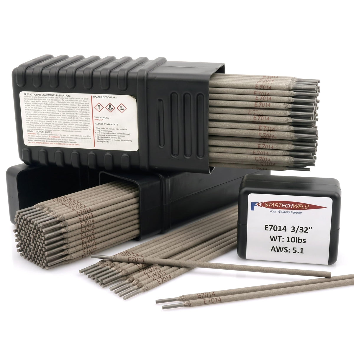 Star Tech Weld 7014 Welding Rod 3/32" E7014 3/32" 10 Pound Box