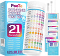21in1 Water Test Kit, 143 Strips Drinking Water Test Kit, 2 Bacteria Tests