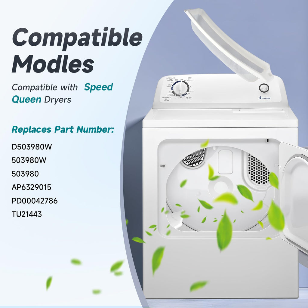 503980W Dryer Lint Filter Replacement Compatible with Speed Queen