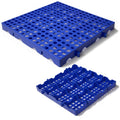 Plastic Pallets, Plastic Pallets for Basement Storage, Nestable Lightweight Waterproof for Basement Garage