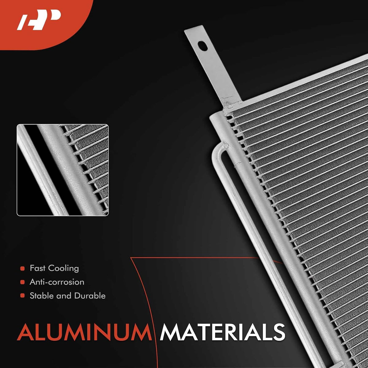 A-Premium Air Conditioning Condenser Compatible with Ford