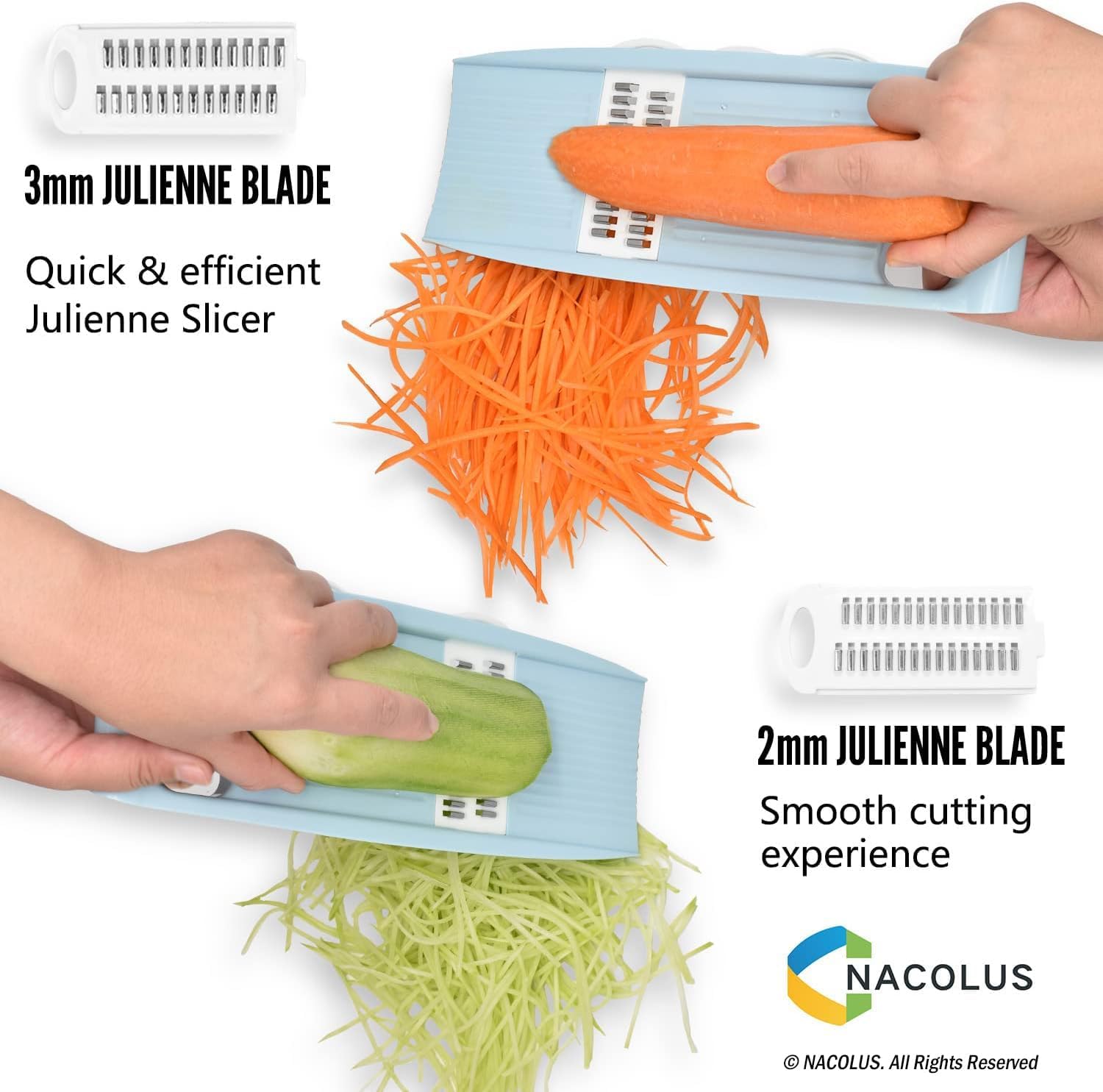 Handheld Mandoline Slicer for Kitchen, Vegetable Slicer Multi Blade Potato Chip, Veggie shredder, Vegetable Cutter