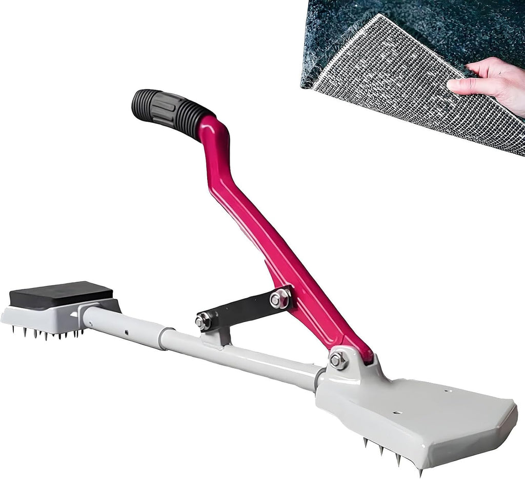 Carpet Installation Knee Kicker with Adjustable Stretcher Tool Kit,31.5 in Kneeless Carpet Stretcher for Carpet