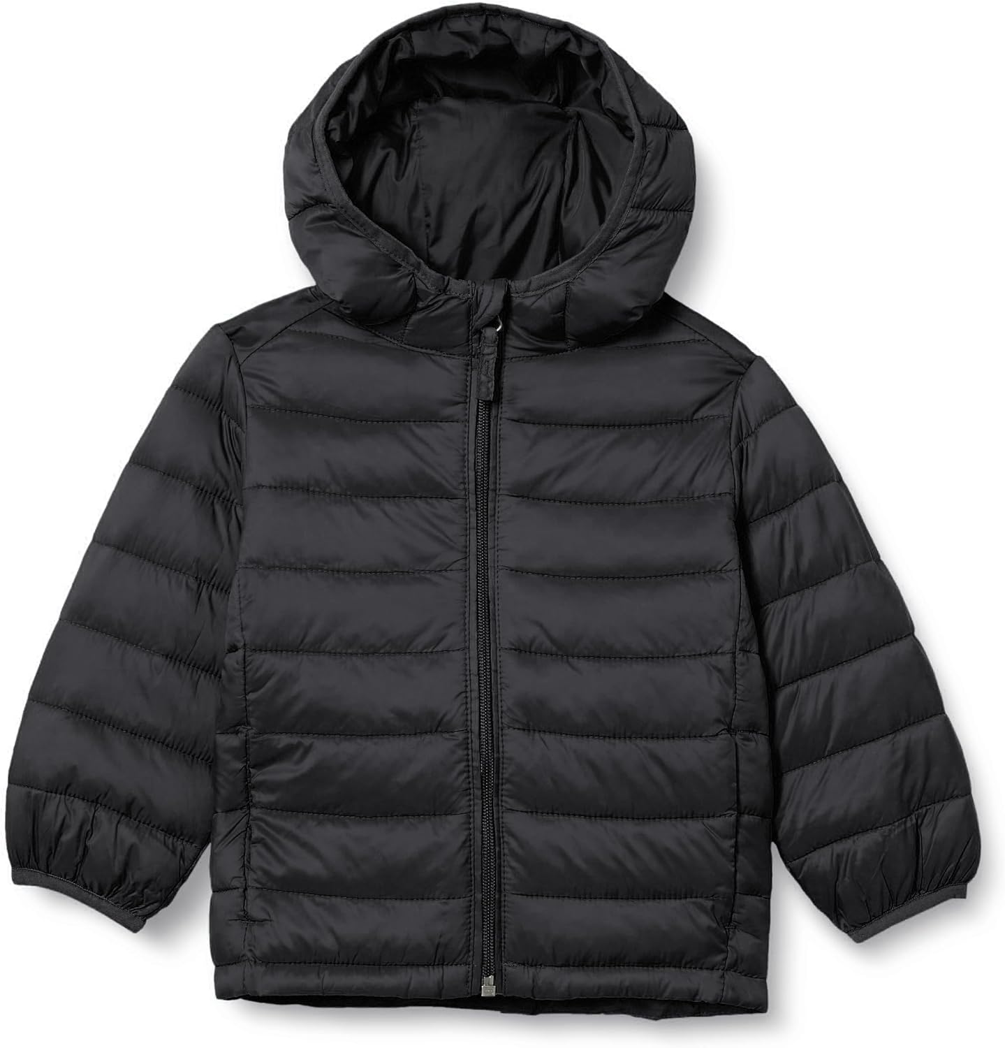 Boys and Toddlers' Lightweight Water-Resistant Packable Hooded Insulated Puffer Jacket