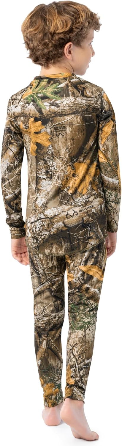Boys' Performance Thermal Underwear Long Johns Base Layer Set