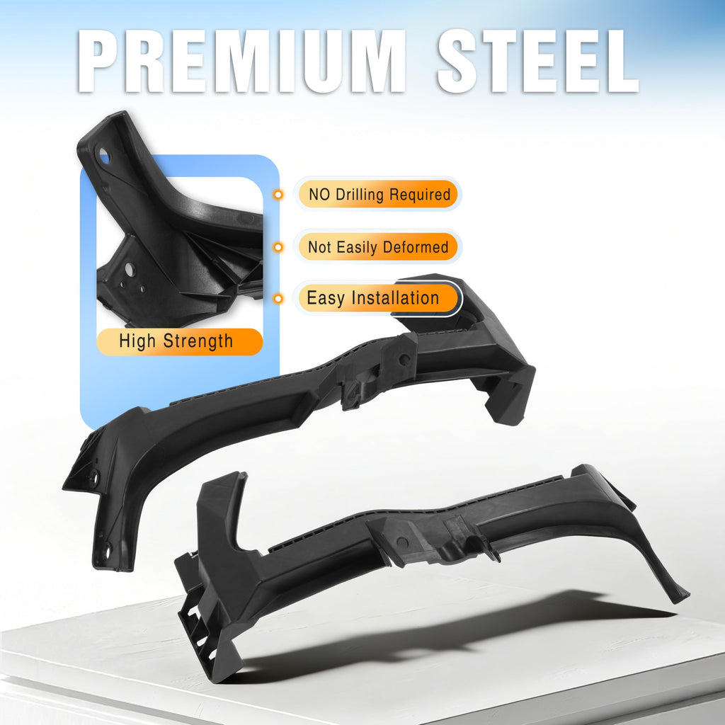ALMULOO Bumper Cover Brackets Compatible with 2014-2018 Forester 2.0XT