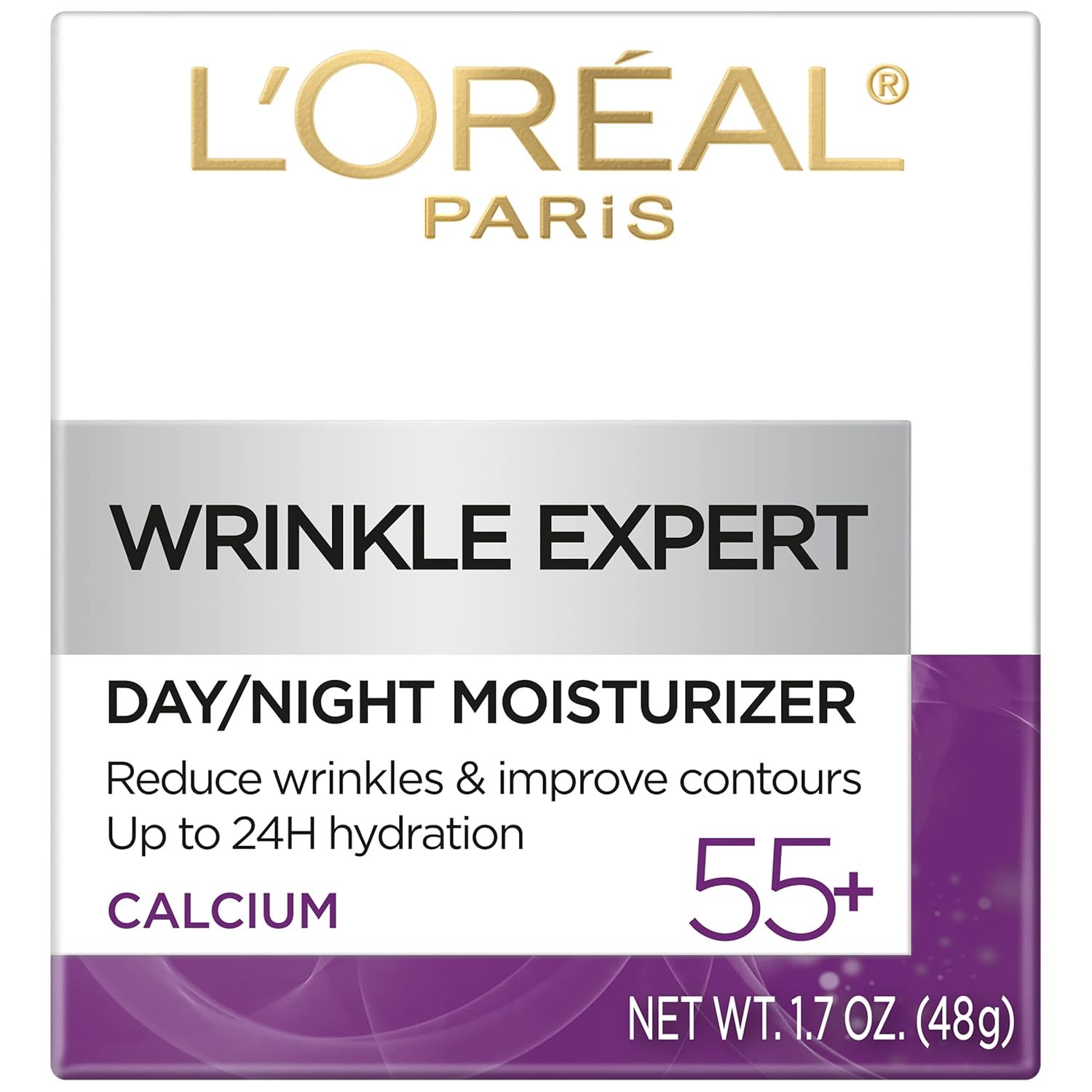 Wrinkle Expert 55+ Anti-Aging Face Moisturizer with Calcium, Non-Greasy, Suitable for Sensitive Skin 1.7 fl. oz