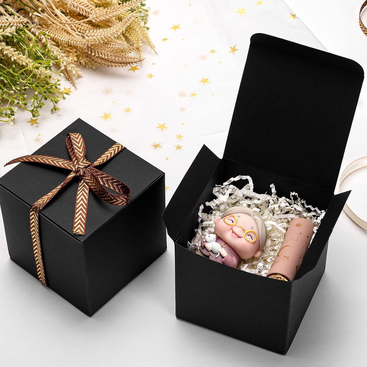 1/2 LB Crinkle Paper Filler 8 oz White Shredded Paper for Gift Box