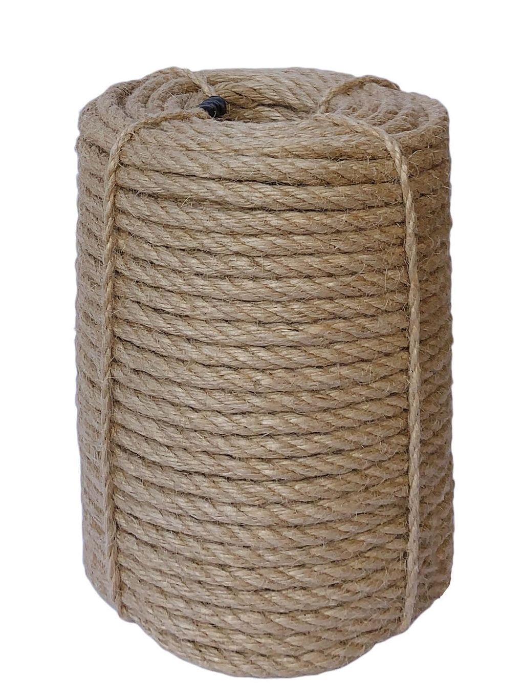 8mm Jute Rope, 164 Feet Braided Heavy Duty Twine, Thick Jute Twine Rope for Cat Scratch Post, Craft,DIY Artwork