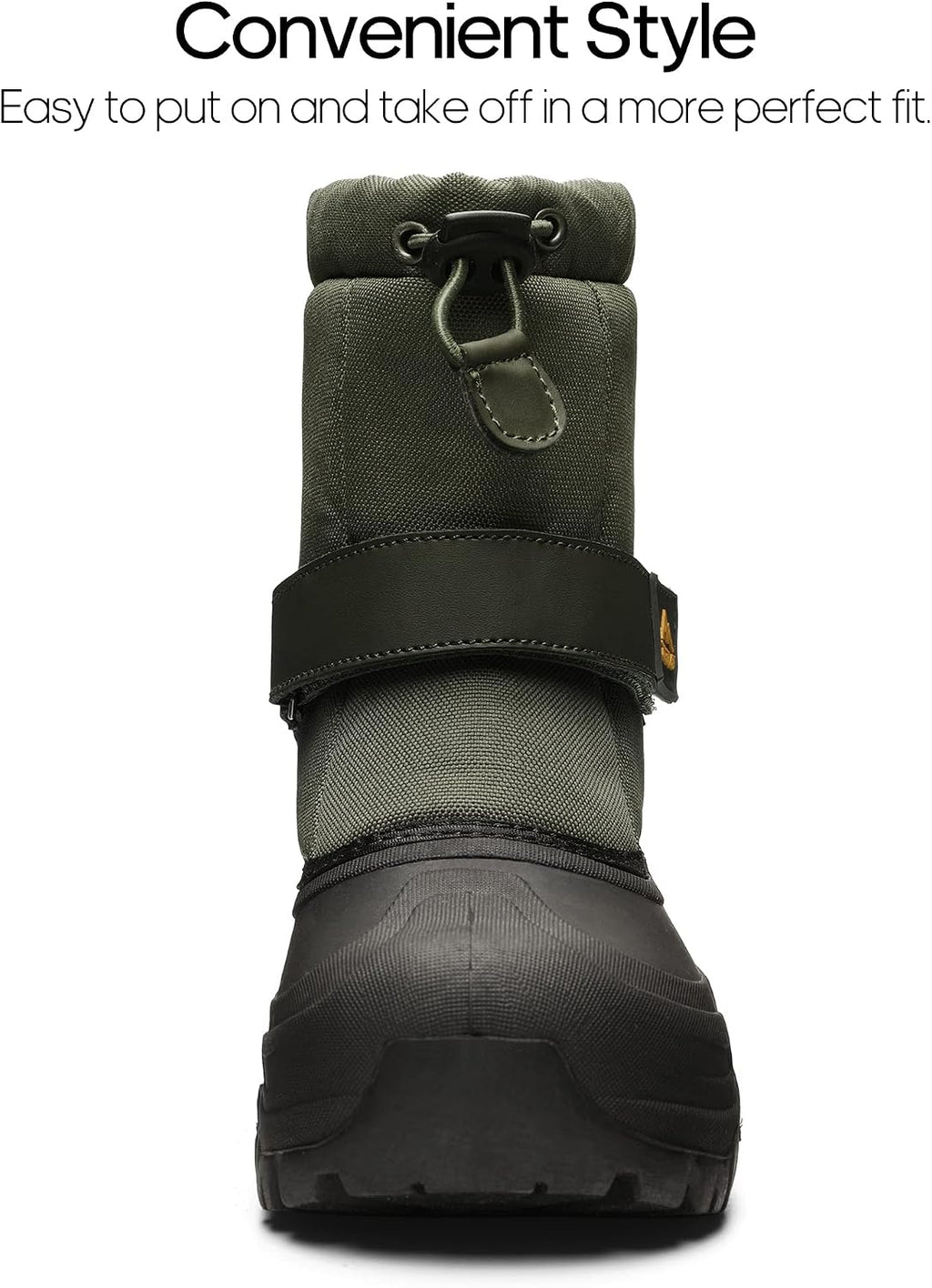 Kids Snow Boots Boy's Girl's Waterproof Cold Weather Classic Booties Hiking Outdoor Shoes (Little Kids/Big Kids)