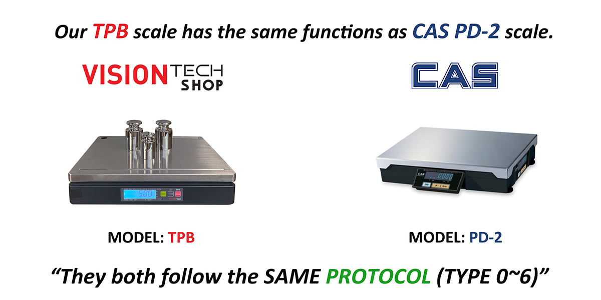 TPB-60LB, POS Interface Portion Scale with Most ECR's and POS Systems, Lb/Oz/Kg Switchable, 60lb Capacity, 0.01lb