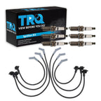 TRQ Spark Plug Kit 7 Piece Iridium Spark Plugs