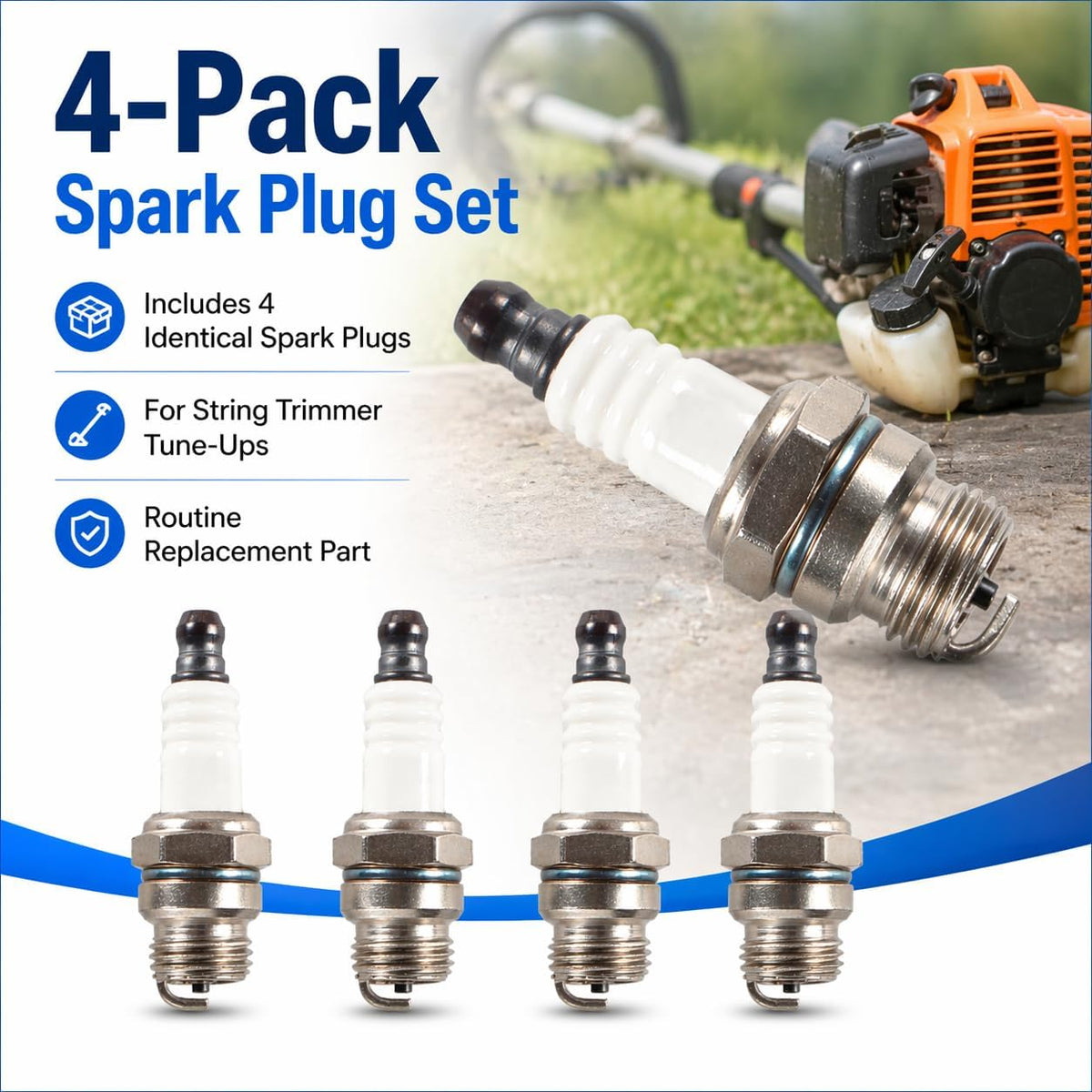 794-00055A Spark Plug for MTD RDJ7J DJ8J 753-06847 794-00050 753-06193