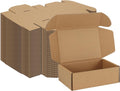 6x4x2 Inches Shipping Boxes Pack of 75, Small Corrugated Cardboard Box for Mailing Mailer Packing, Brown