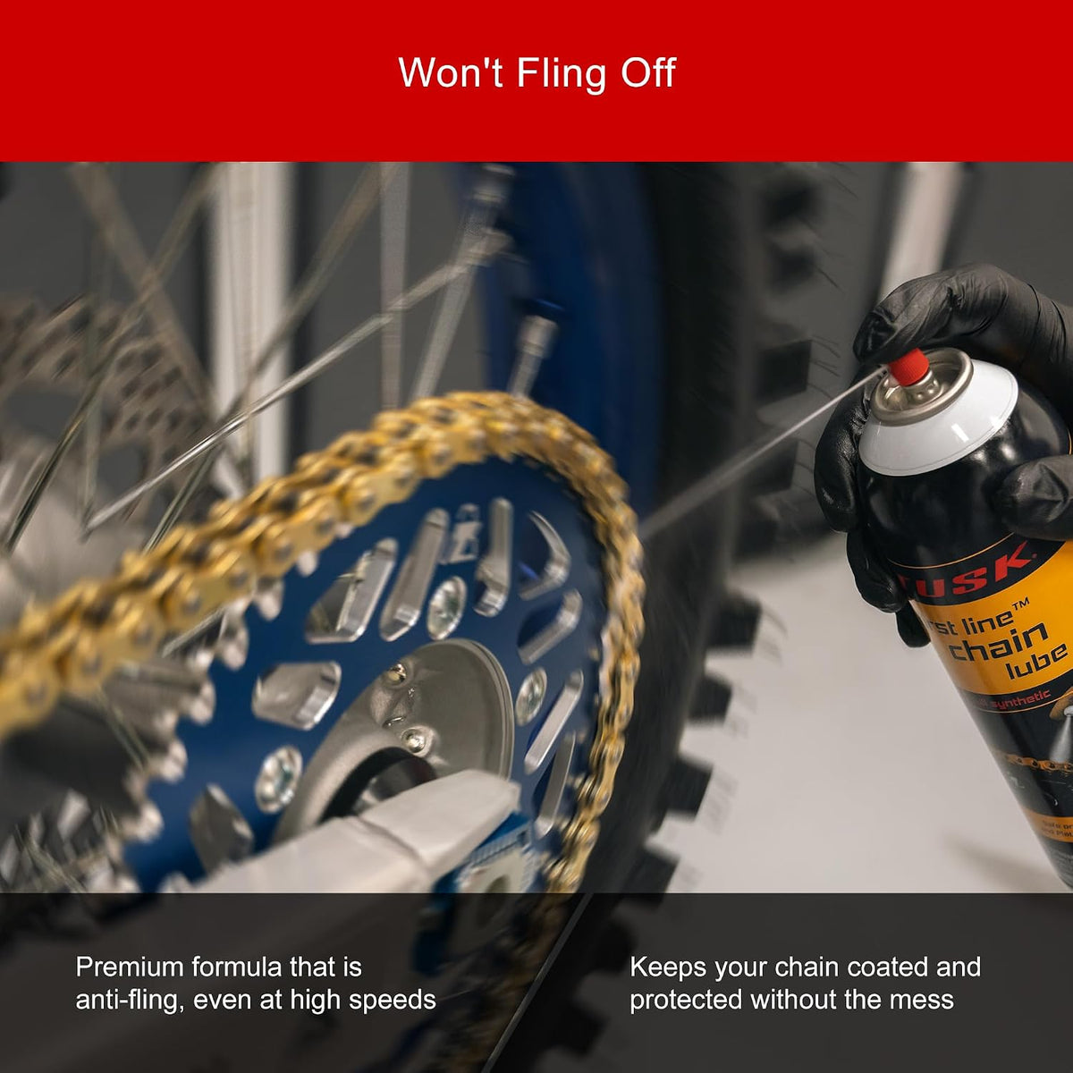 Tusk First Line Synthetic Chain Lube - 13oz