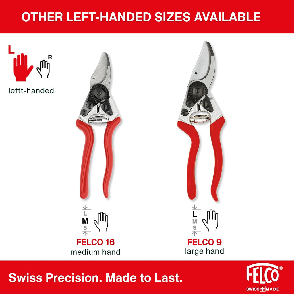 F5 Pruning Shears – 8.9" All Steel Large Swiss-Made Garden Clippers| Hand Pruners for Garden & Landscape | Garden