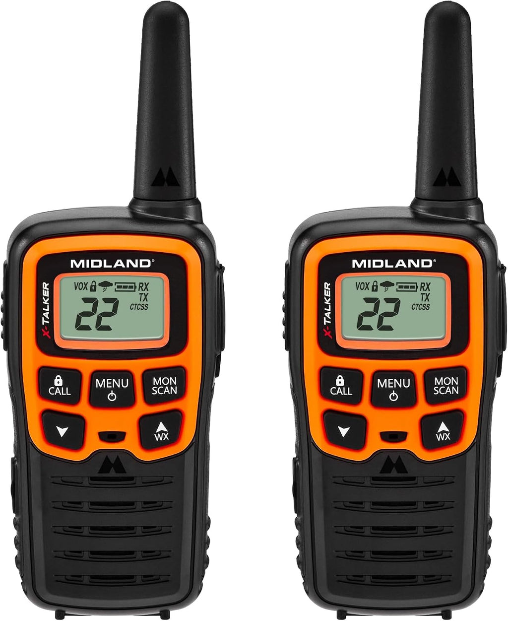 T51VP3 X-TALKER Spotting and Recovery Walkie-Talkie Long Range - FRS Two Way Radio for kids Caravanning with NOAA