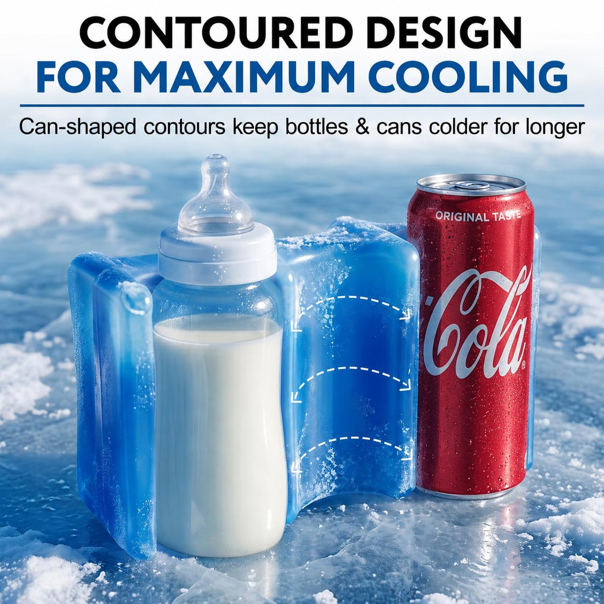 Ice Packs for Coolers | Breastmilk Can Cooler Reusable