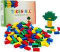 120Pieces Classic Building Bricks Blocks Toy Set 2x4 MOC Building Basic Bricks Parts and Pieces Compatible with Major