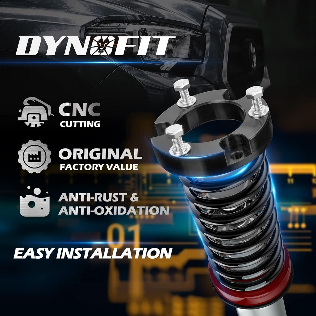 Dynofit 2" Leveling Lift Kit for 1999-2006 Toyota Tundra,2PCS Strut Spacers