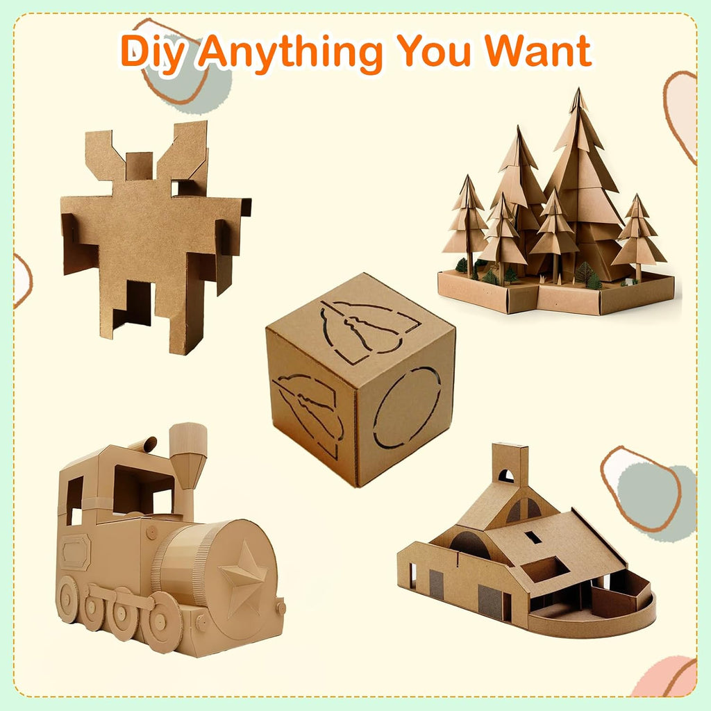20 Pack 8.5x11 Chipboard Sheets, 80PT Kraft Cardboard for Shipping