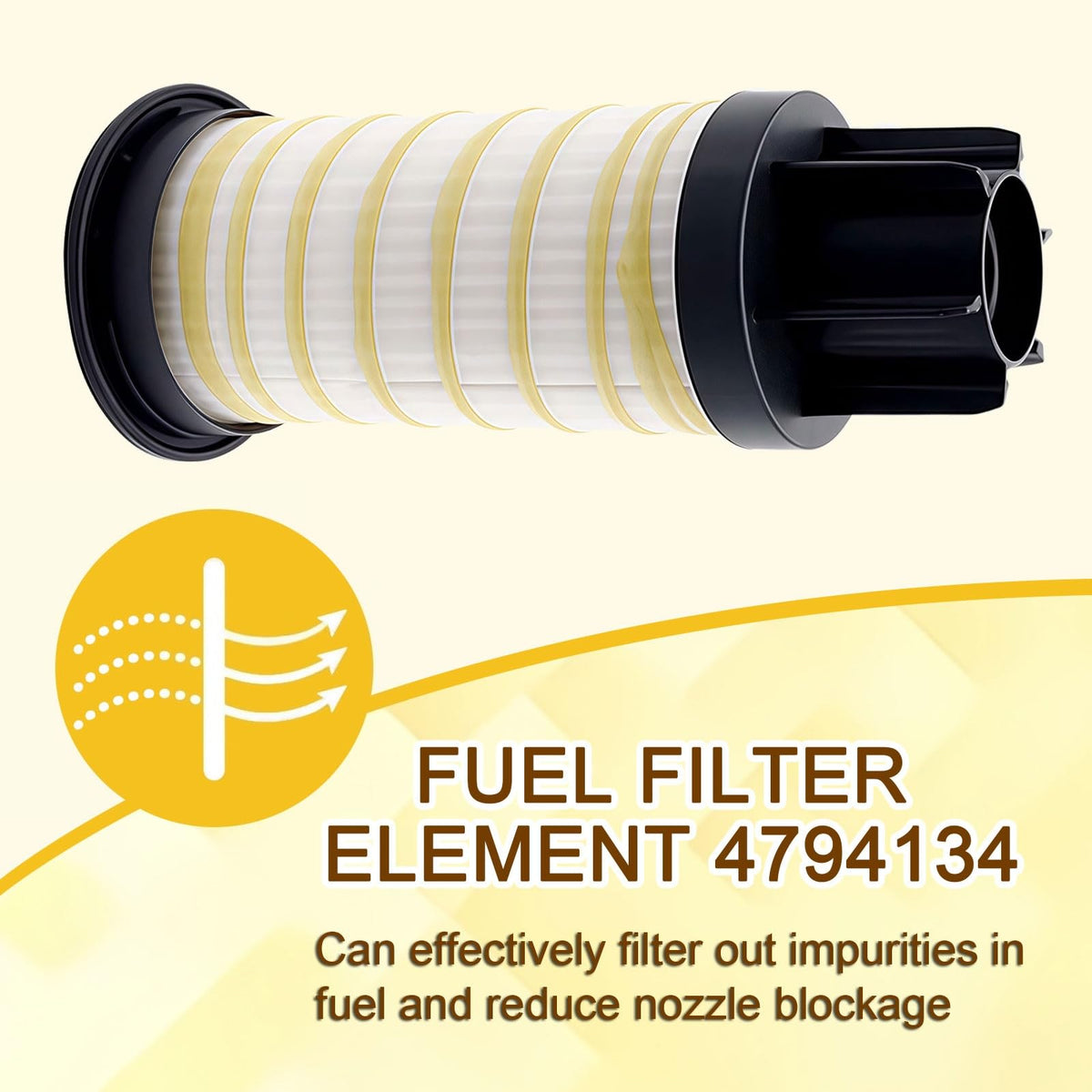 Fuel Filter Element 4794134 For Perkins 1204E-E44TA Engines