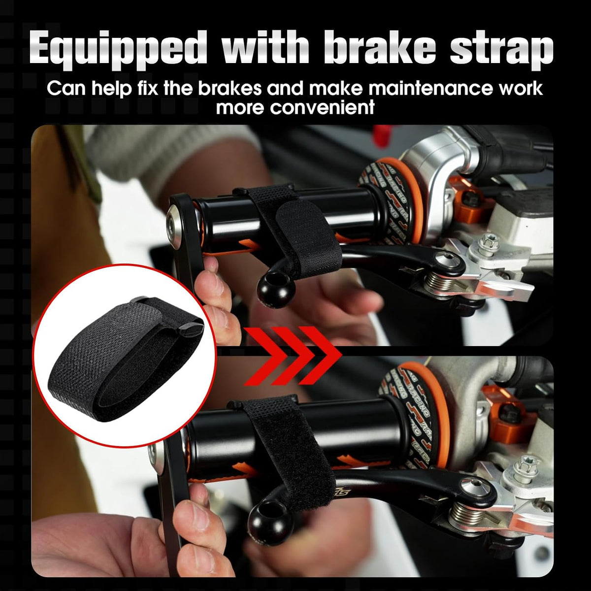 Motorcycle Stand Rear Wheel Stand Red
