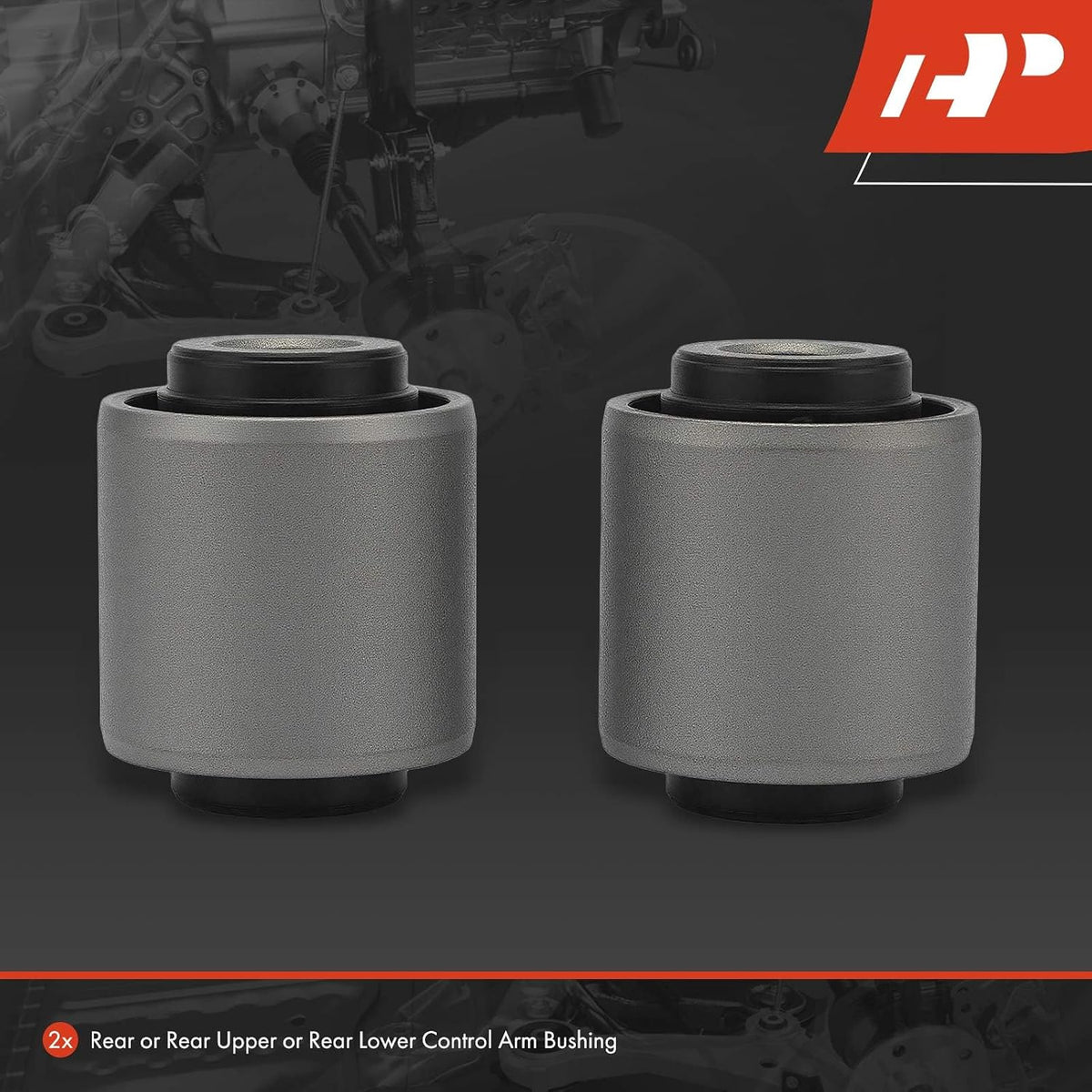 A-Premium 2-Pack Rear Control Arm Bushing Kits, Compatible with Subaru