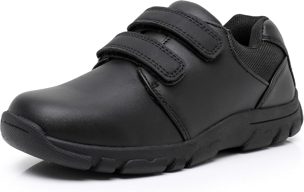 Boys School Shoes Kids Oxford Uniform Black Dress Shoes
