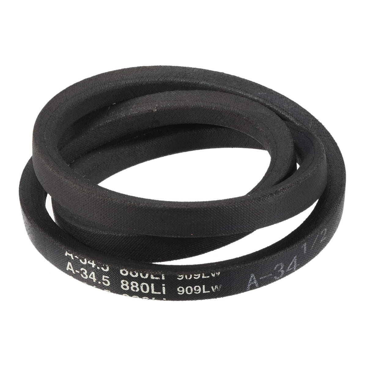 uxcell 3 Pack A34 1/2 Classic Wrapped V-Belt,36" Outer Circ A Profile,Black