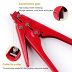 Knoweasy Cable Tie Tool for Ties up to 0.37 Inches, for Cable Management
