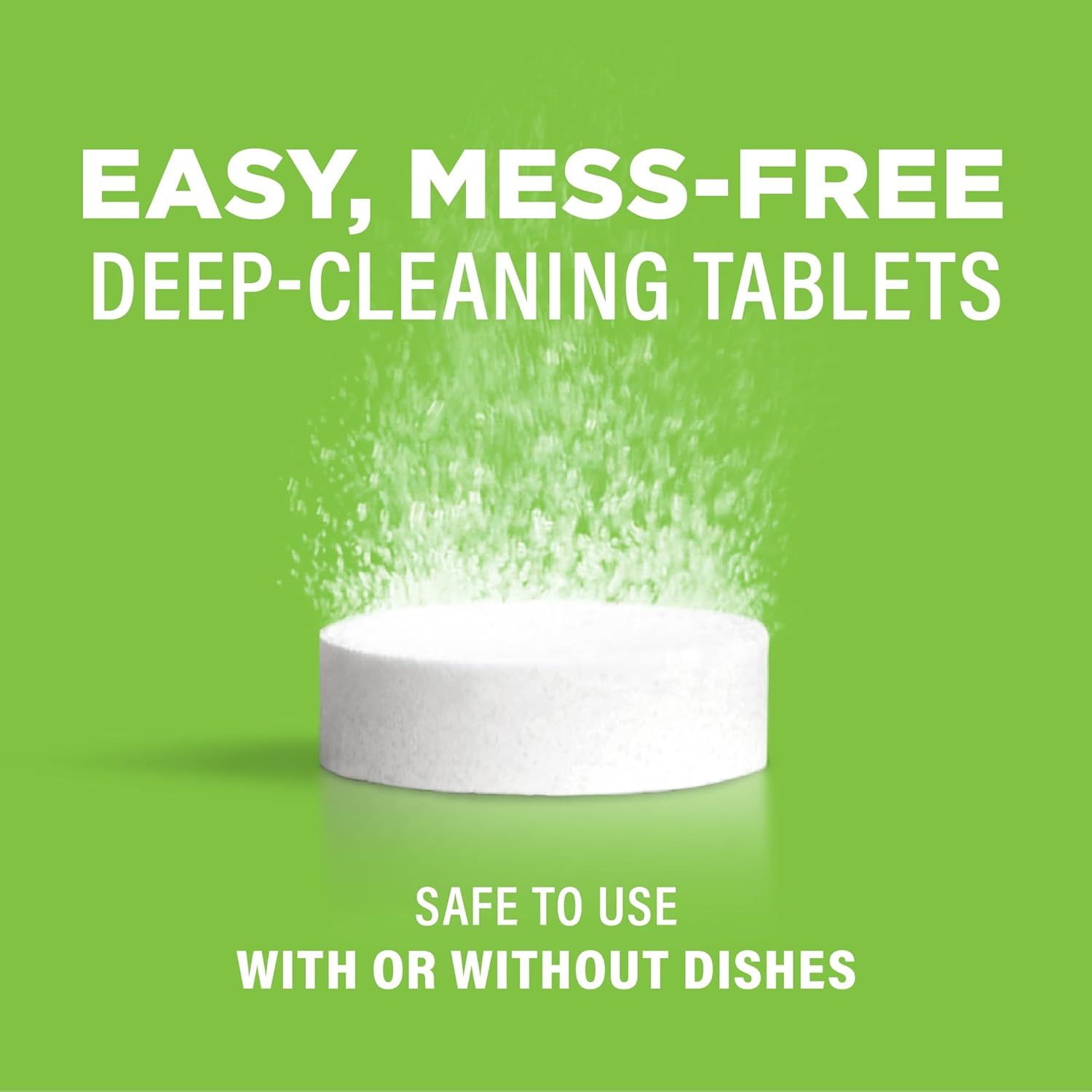 Dishwasher Cleaner, Helps Power Away Odor Causing Bacteria, Limescale, Mineral Deposits & Grime Inside Pump, Tub &