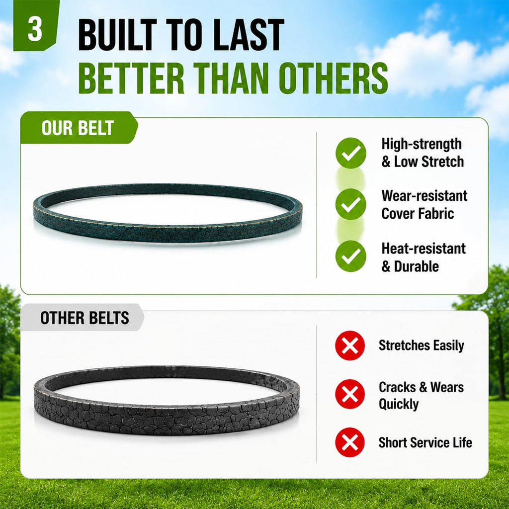 754-0241 954-0241A Lawn Mower Upper Drive Belt 5/8" x 35-1/4" Replacement