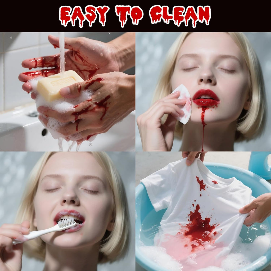 Realistic Fake Blood, Long-Lasting SFX Makeup (Fresh, 30ml)