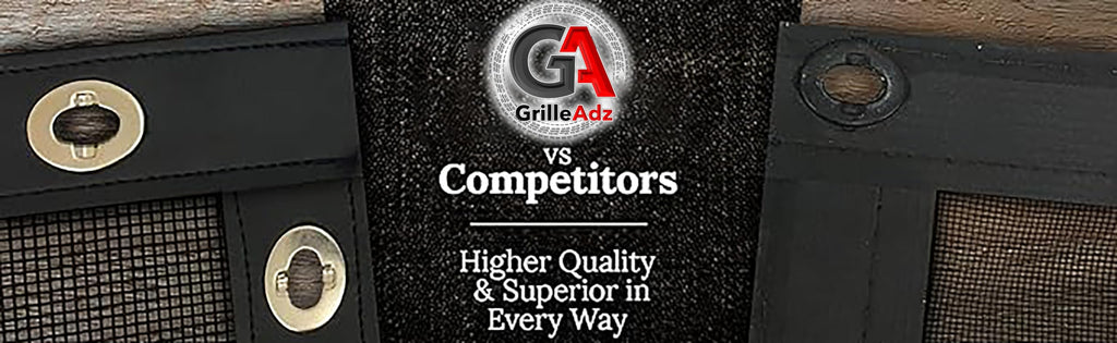 GrilleAdz Old Glory Bug Screen for Freightliner Classic (Mesh Bug Screen Only)