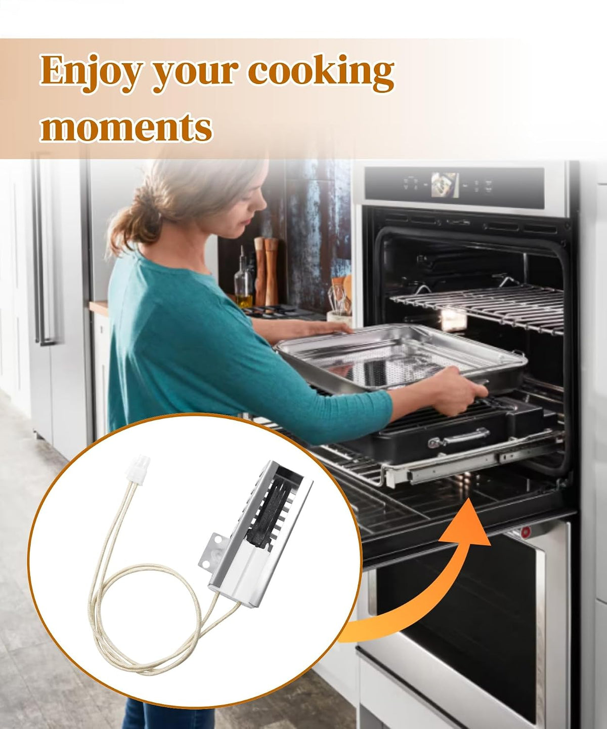 W11596211 Gas Range Oven Ignitor Replacement